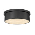 Flush-mount ceiling light, by Moderno, for hallway, bedroom, or entryway