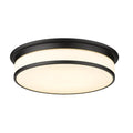 Flush-mount ceiling light, by Moderno, for hallway, bedroom, or entryway