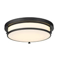 Flush-mount ceiling light, by Moderno, for hallway, bedroom, or entryway