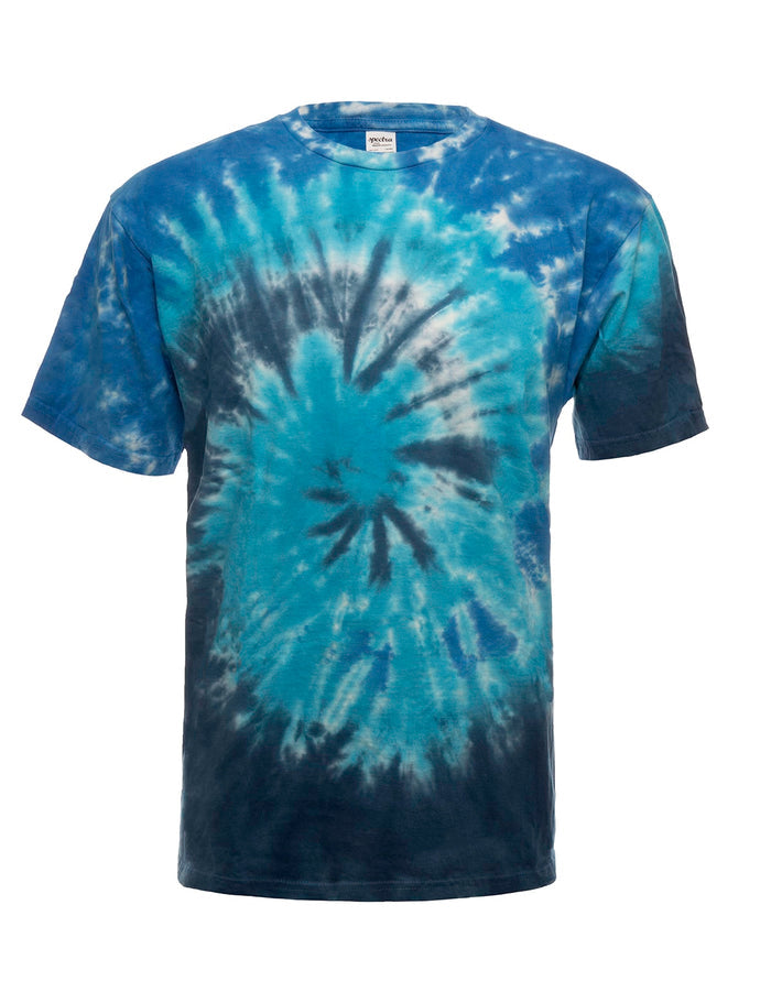 Midnight Ocean Spiral Tie-Dye T-Shirt