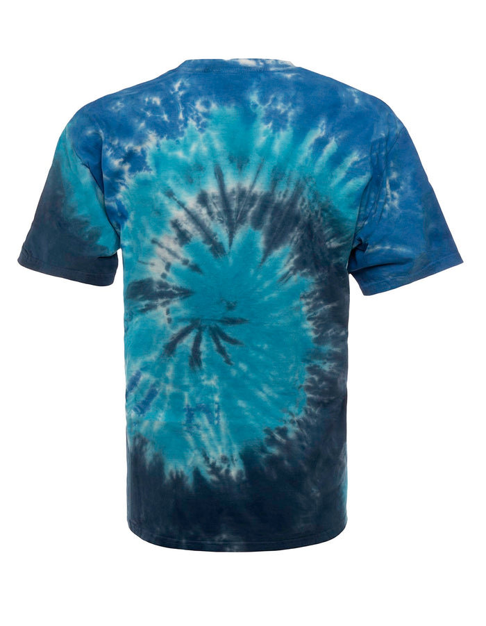 Midnight Ocean Spiral Tie-Dye T-Shirt