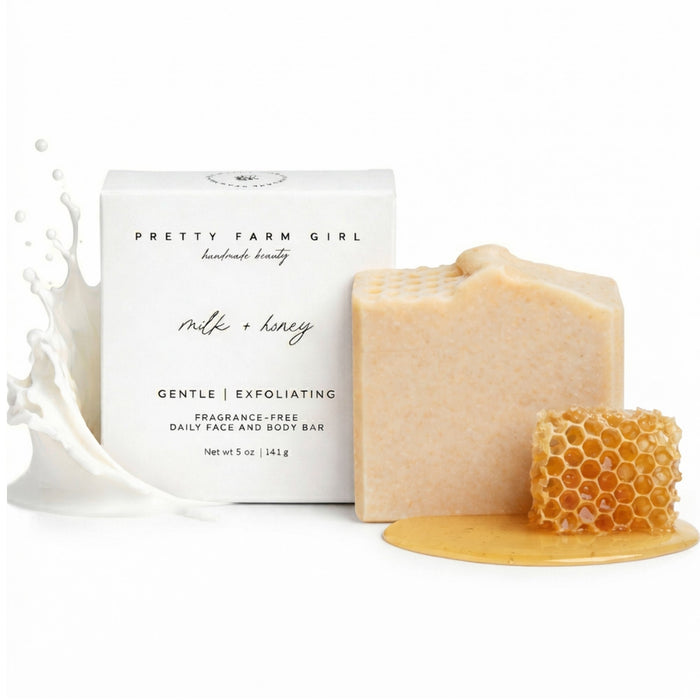 Milk & Honey Tallow Soap Bar