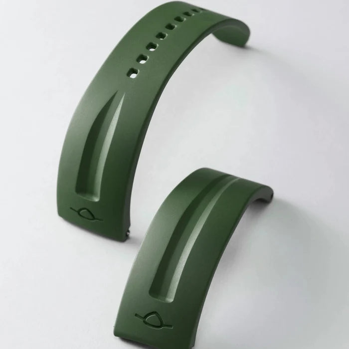 MING FKM Rubber Strap Regular 20mm - Various Colors (In Stock - Ships Now)