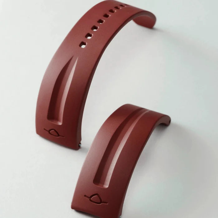 MING FKM Rubber Strap Regular 20mm - Various Colors (In Stock - Ships Now)