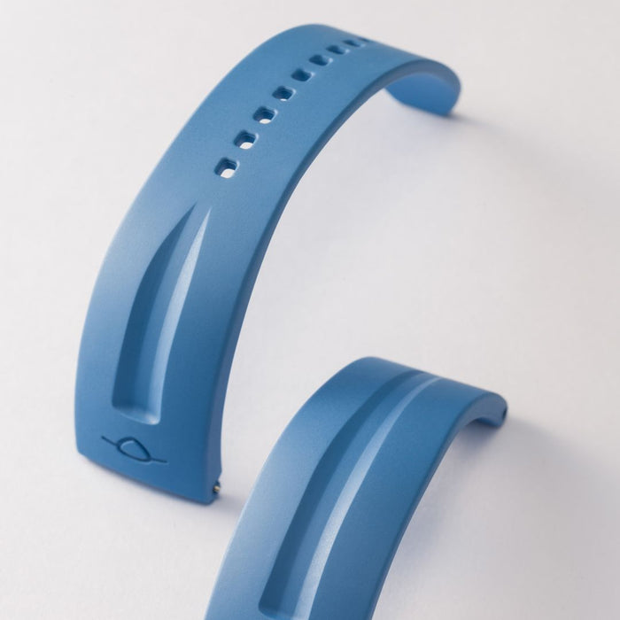MING FKM Rubber Strap Short 20mm - Various Colors (In Stock - Ships Now)