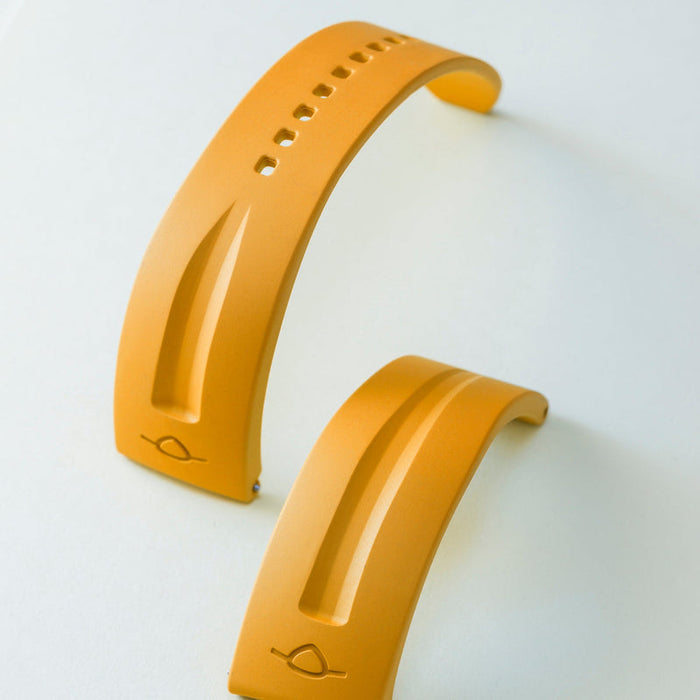 MING FKM Rubber Strap Short 20mm - Various Colors (In Stock - Ships Now)