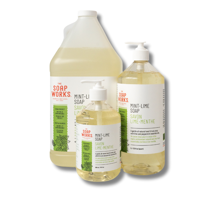 Mint-Lime Liquid Soap