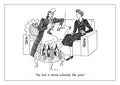 Miss Pettigrew postcards: 'my hair is mouse coloured'