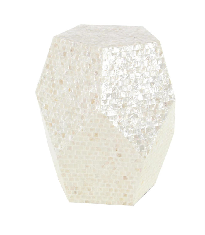 Mother of Pearl Shell Accent Table