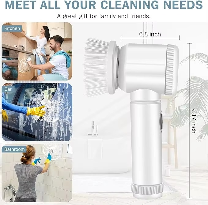 Multi Purpose RecharableElectric Cleaning Brush