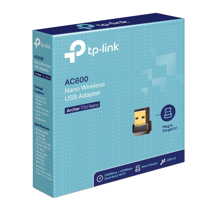 Nano Wireless USB Adapter Dual Band Advanced Security