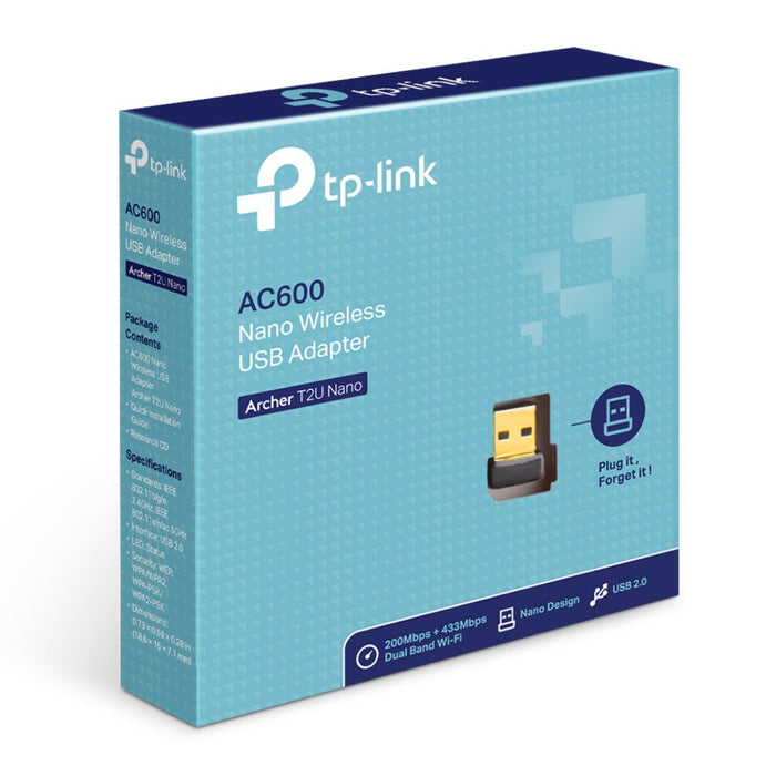Nano Wireless USB Adapter Dual Band Advanced Security
