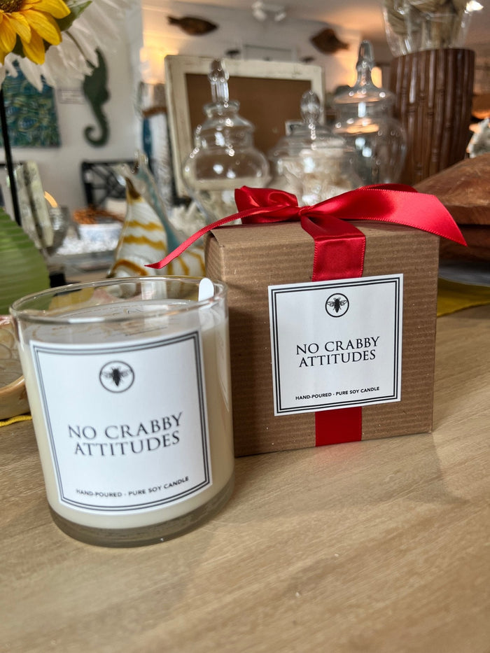 "No Crabby Attitudes" Soy Candle