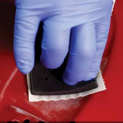 Norton 90550 400 Grit Super Flexible Film Sheet, 25 pc -90550---Eagle National Supply