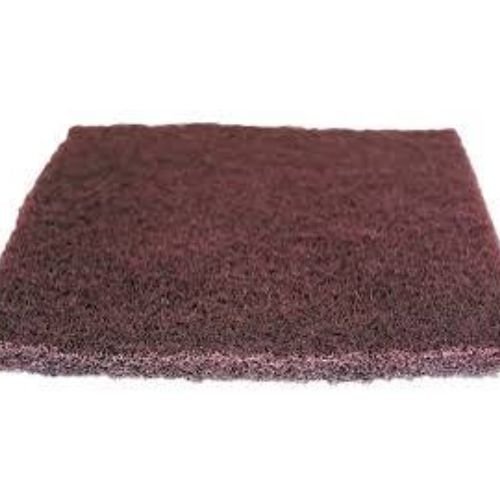 Norton Bear-Tex 58000 Maroon 6"x9" Flexible Scuff Pad, Box of 20 -58000 - Eagle National Supply