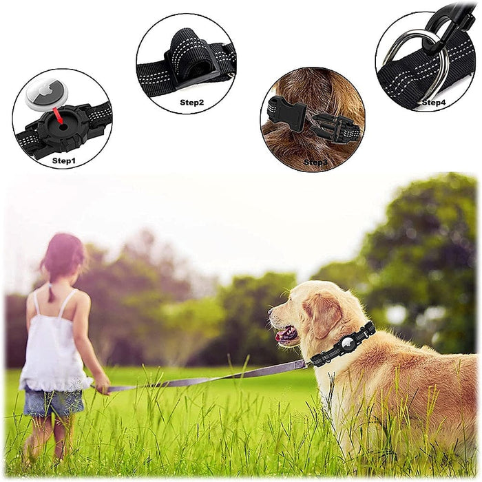 Nylon Dog Collar for Apple AirTag