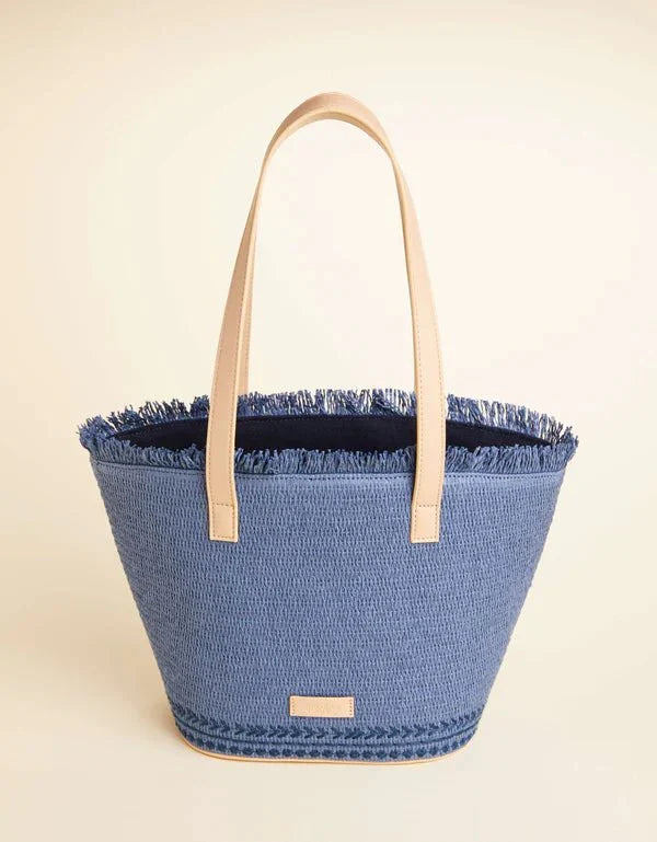 Ogeechee Blue Palm Small Tote