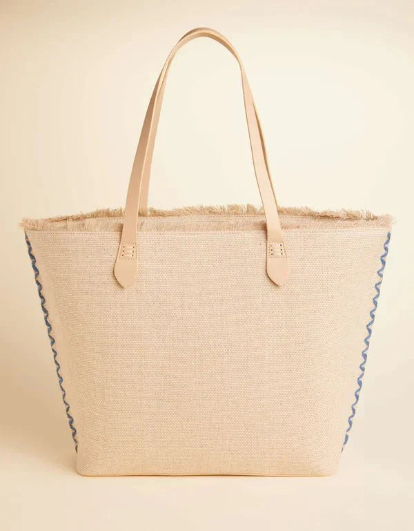 Ogeechee Palm Medallion Beach Tote