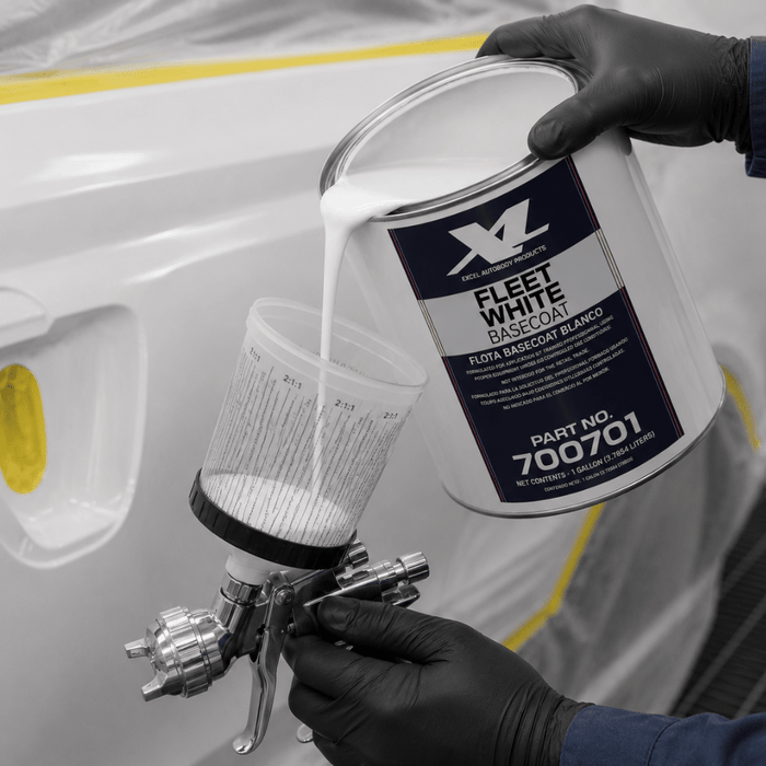 Olympic White GM 8624 Basecoat Paint, Gallon, Excel 700701 -700701 - Eagle National Supply