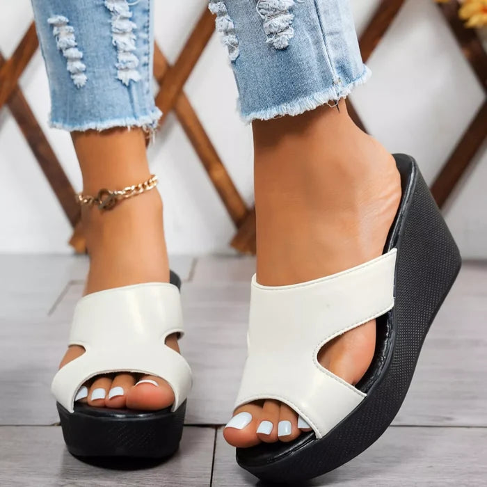 Open Toe Wedges