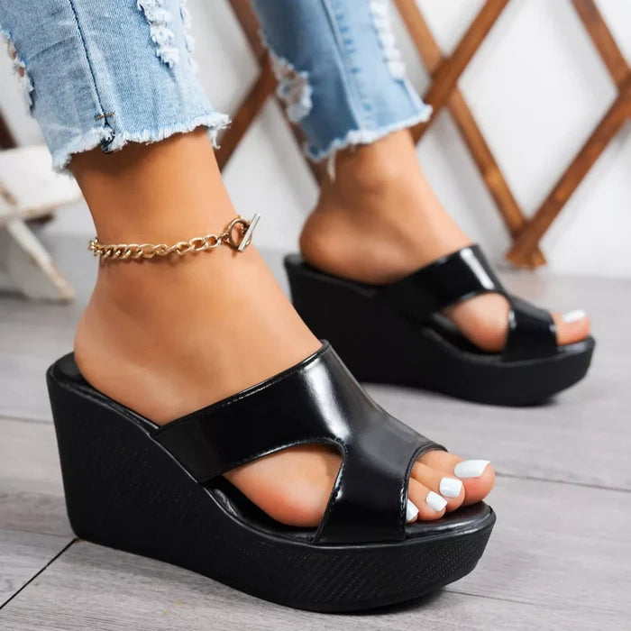 Open Toe Wedges