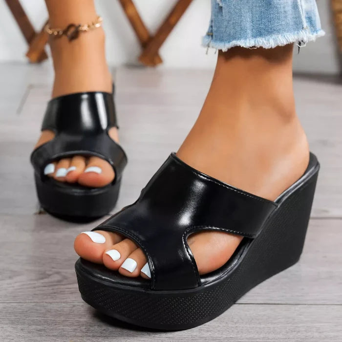 Open Toe Wedges