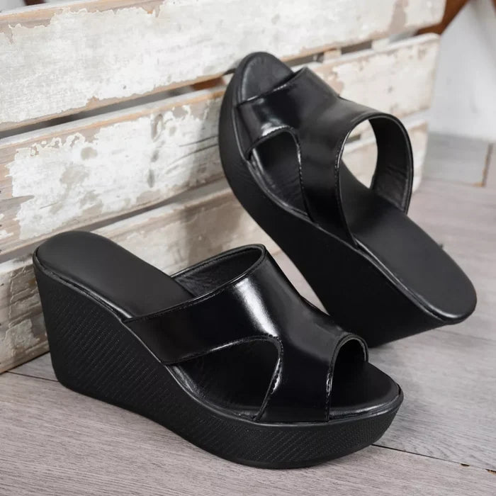 Open Toe Wedges
