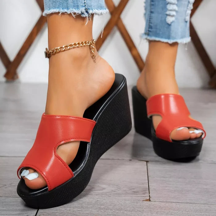 Open Toe Wedges