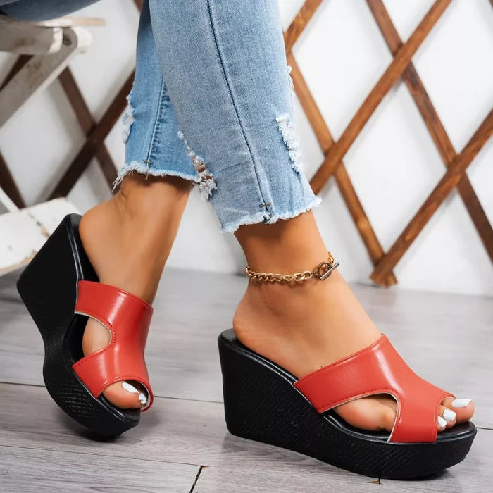 Open Toe Wedges