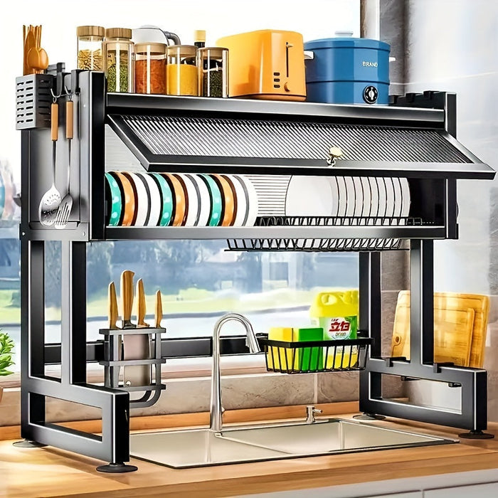 Over-Sink Dish Drying Rack