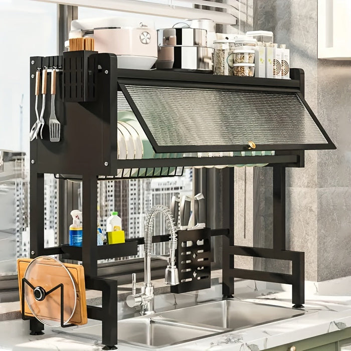Over-Sink Dish Drying Rack