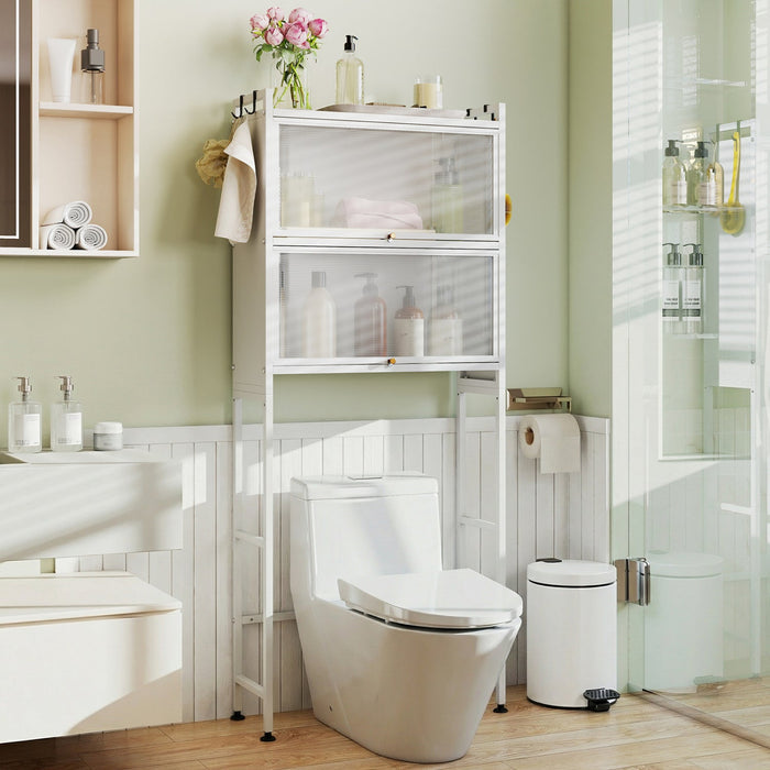 Over-the-Toilet Cabinet Organizer
