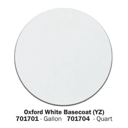Oxford White Ford YZ/Z1 Basecoat Paint, Quart, Excel 701704 -701704---Eagle National Supply