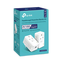 Passthrough Powerline Starter Kit Extend Reliable Gigabit