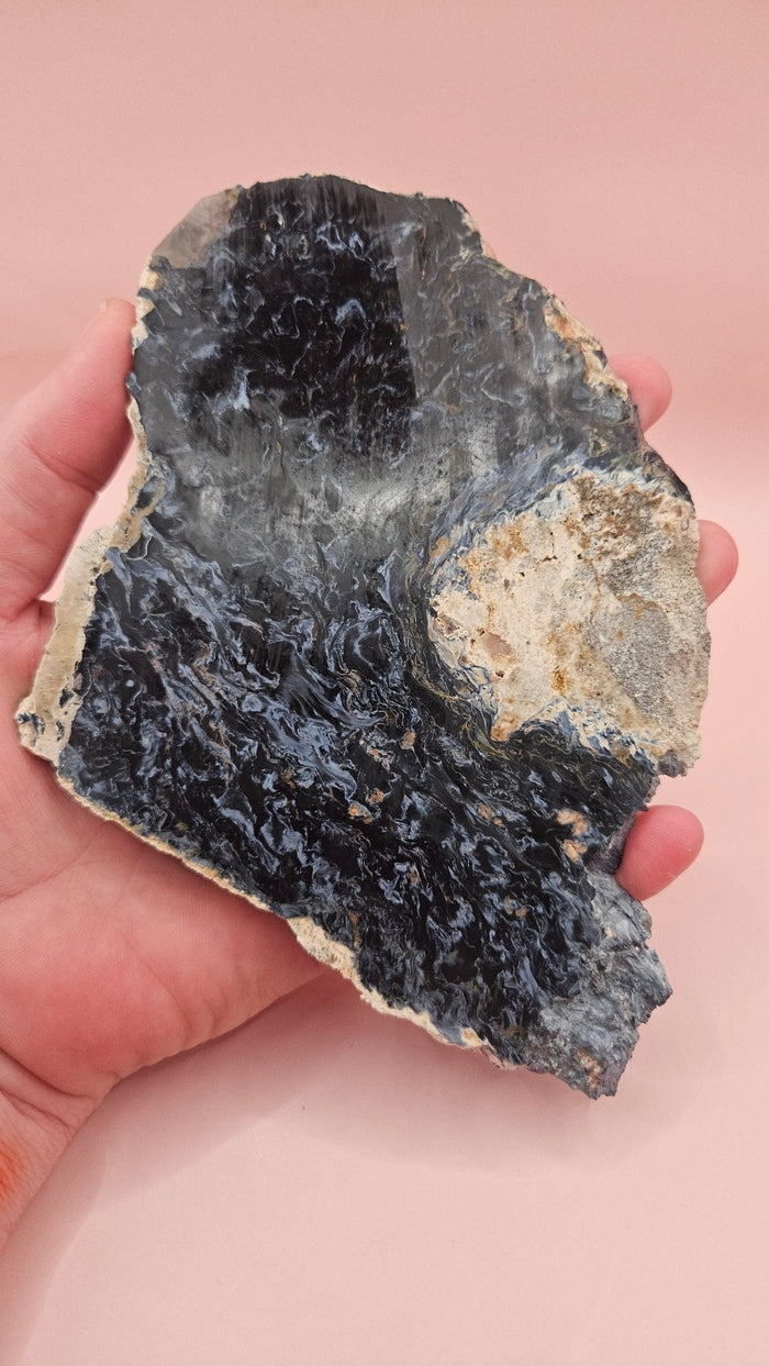 Pietersite Mineral Slab