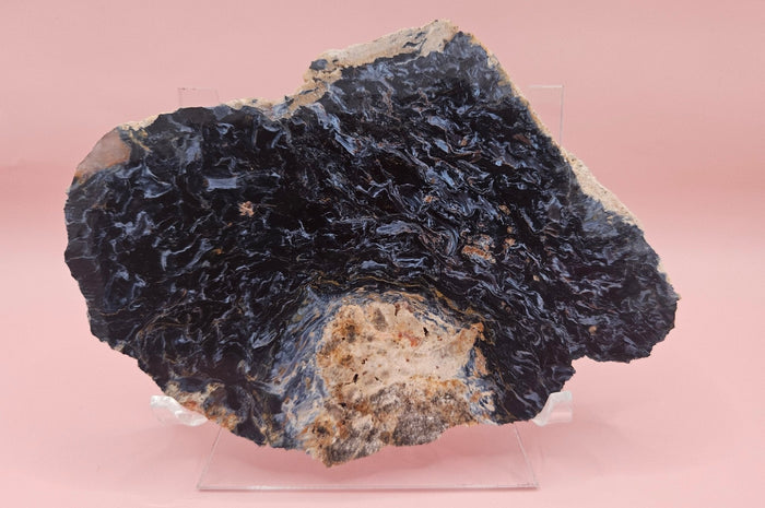 Pietersite Mineral Specimen Slab from Namibia