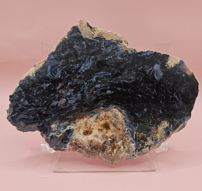 Pietersite Mineral Specimen Slab from Namibia