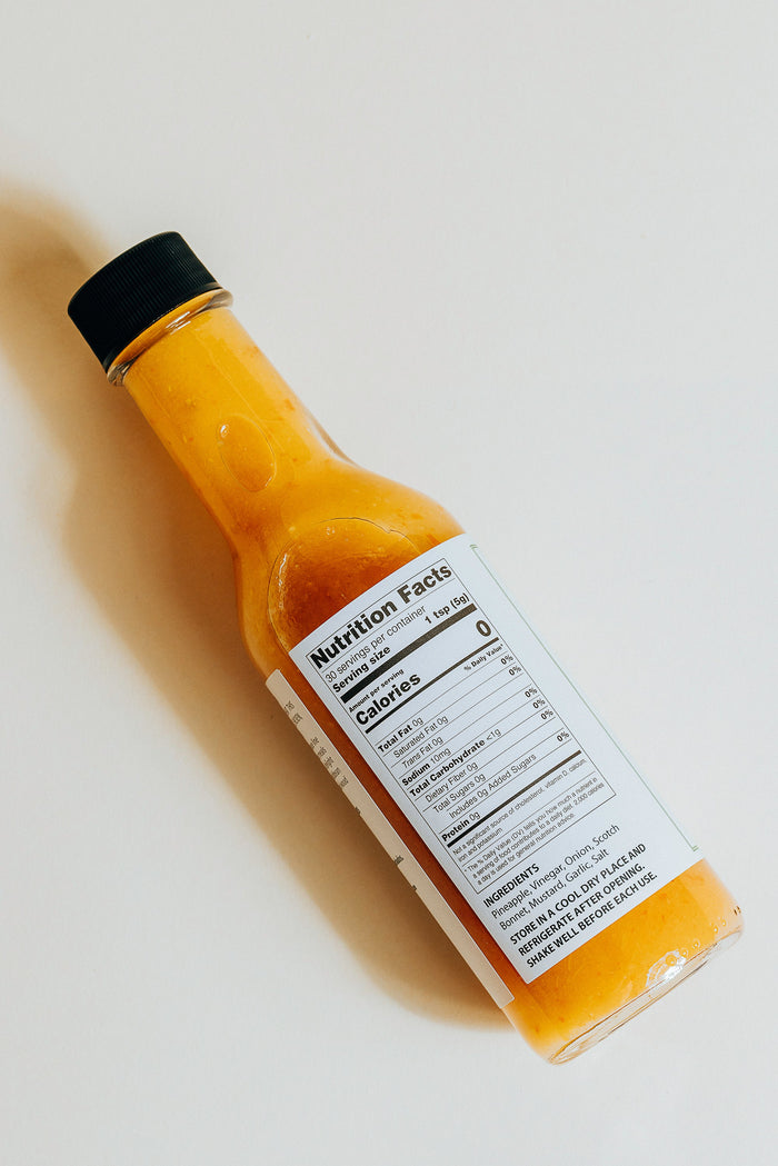 Piña Chil'ada — Pineapple & Scotch Bonnet Sweet Heat Sauce
