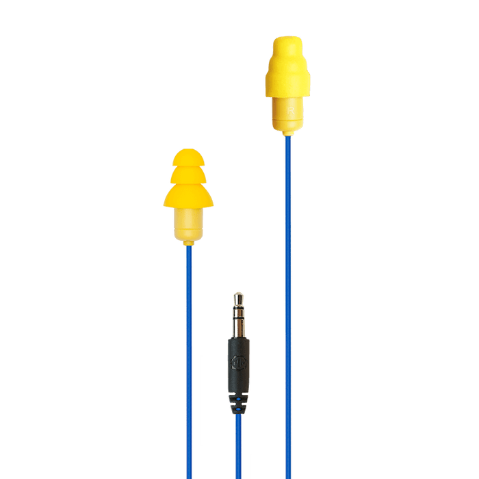 Plugfones® Guardian™ Earplug-Earphone Hybrids (NRR 27/29)