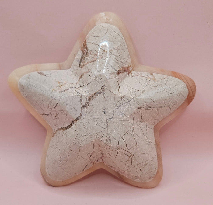 Polished Onyx Star Dish