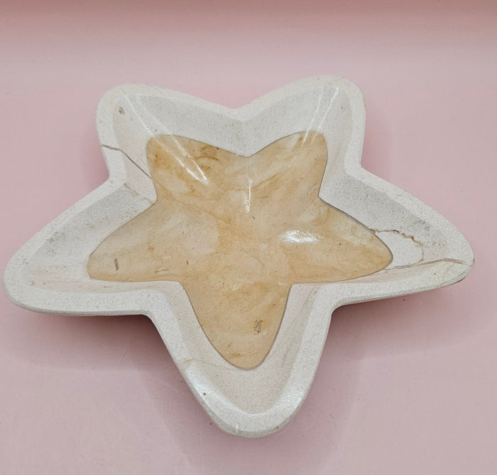 Polished Onyx Star Dish