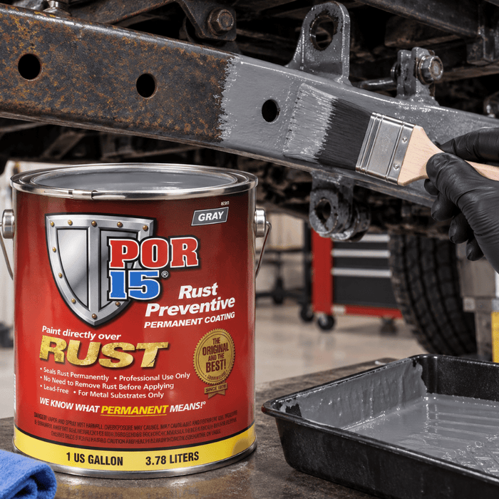POR-15® 45201 Gray Rust Preventive Coating, 1 Gallon -45201 - Eagle National Supply
