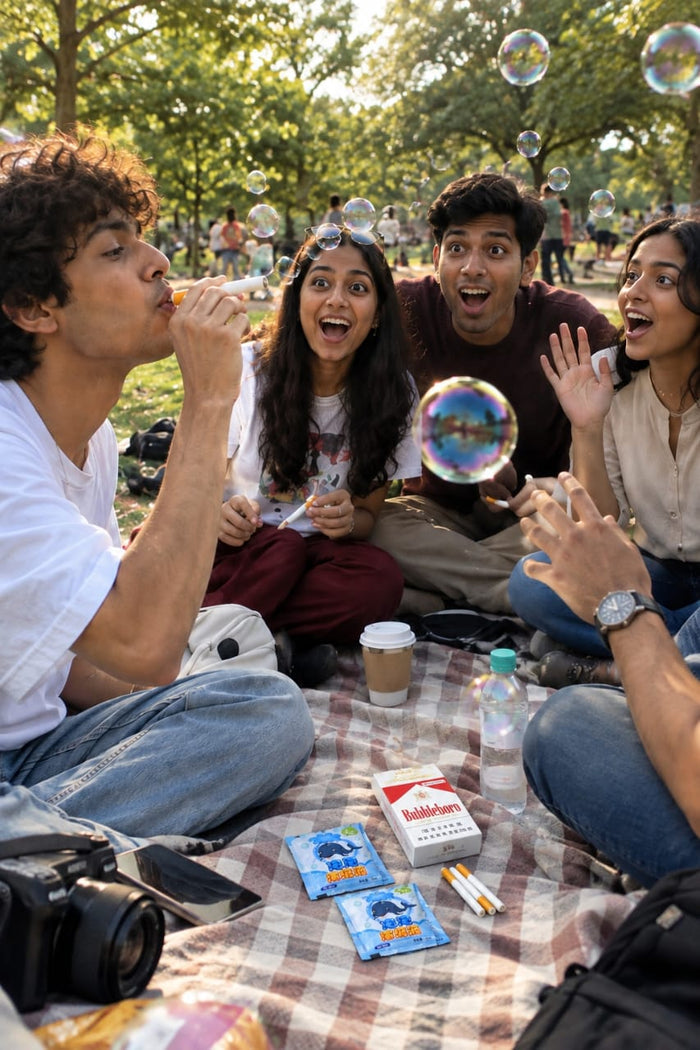 Portable Bubble Maker Toy – Cigar Design