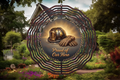 Proud of Our Hero Firefighter Wind Spinner – Firefighter Tribute Garden Decor