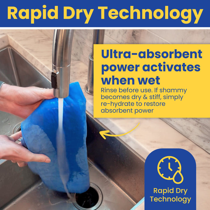 Rapid-Dry Dog Shammy Towel