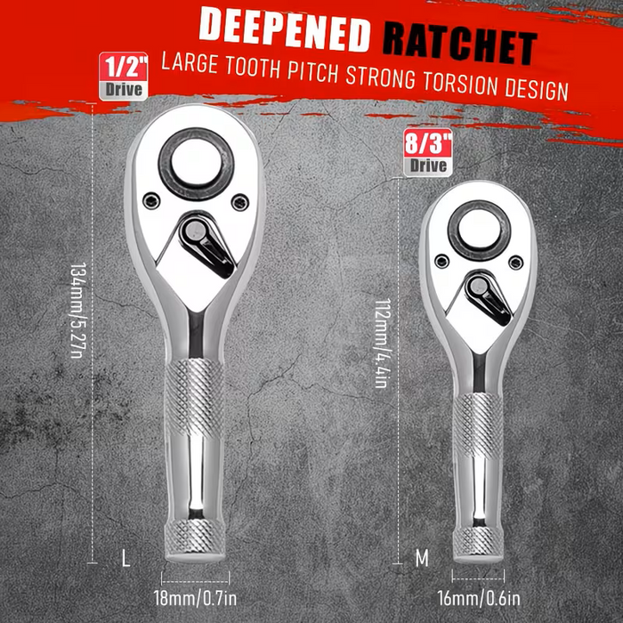 Ratcheting Wrench Sets