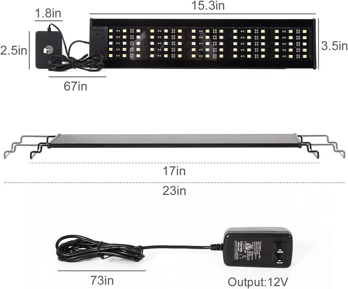 REPTI ZOO Ultra-Thin LED Terrarium Light