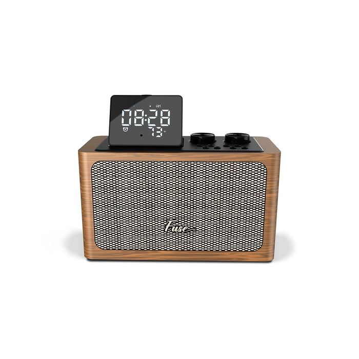 Retro Bedside Radio with Alarm Clock, Bluetooth 5.1 & FM Tuner