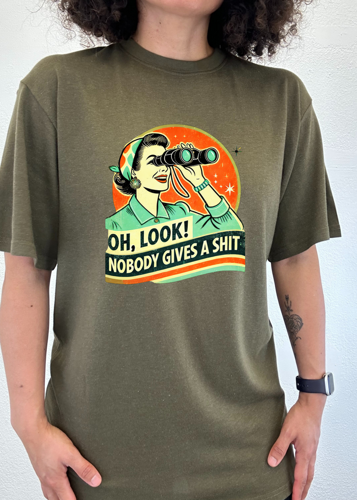 Retro Woman Bamboo T-Shirt