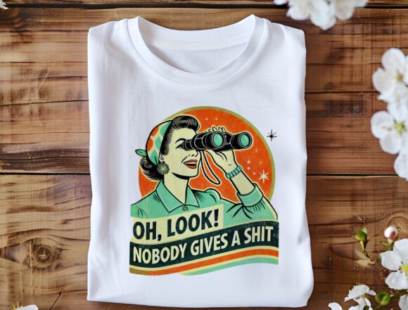 Retro Woman Bamboo T-Shirt